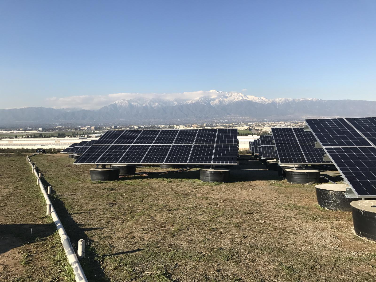 Milliken Landfill Solar Panels